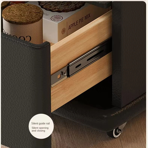 Multifunctional Smart Side <b>Table</b> Movable Leather Side <b>Table</b> With Charger Living Room & <b>Bed</b> Room Side <b>Table</b> With Speaker A58 Smar - Product Image 6