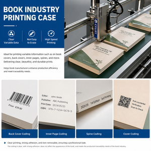 Stampante Automatica per Bordi di Libri, Macchina Digitale per Stampa Frontale per l'Industria della Produzione di Bibbie, Diari, Quaderni e Copertine Rigide - Product Image 3