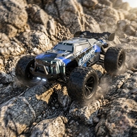 HBAOCH Voiture RC Électrique Brossée 1/14 2.4G 4 Canaux Entièrement Proportionnelle Haute Vitesse Camion Jouet 4x4 Tout-Terrain Max 28KM/H RTR
