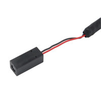 Blueuniverse Nouvelle tête laser bleue 405nm 100mW 12V en aluminium avec lentille Powell 90 lignes pour éclairage domestique, longue durée de vie