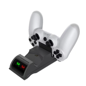 Gamepad <span class=keywords><strong>Controller</strong></span> Dual Charger Stand Estación de carga para <span class=keywords><strong>PS4</strong></span> Slim Pro <span class=keywords><strong>Controller</strong></span> Soporte de carga - Product Image 2