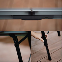 Nouvelle table de cuisson modulaire IGT pliable 5 unités en aluminium multifonction portable pour camping en extérieur 2025