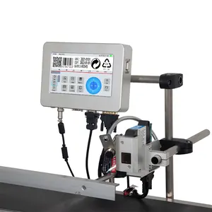 Impresora de codificación de inyección de tinta para alimentos, máquina de impresión de botellas y paquetes de medicina, con fecha de caducidad automática