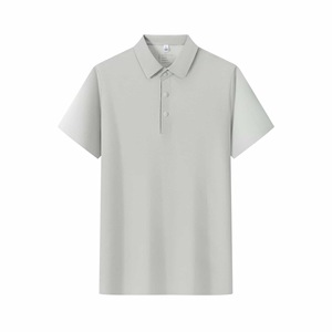 Camiseta Polo Promocional de Manga Corta, Algodón, Absorbe la Humedad, para Verano, Corte Holgado, Verde Sol - Product Image 2