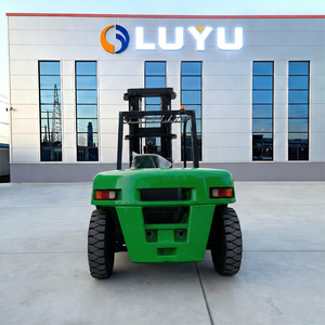 מלגזת דיזל כבדה חדשה של LUYU, 5-10 טון, מנוע 4J1, תיבת הילוכים אוטומטית, תורן דו-שלבי, צמיגים פנאומטיים, לשימוש חיצוני. - Product Image 4