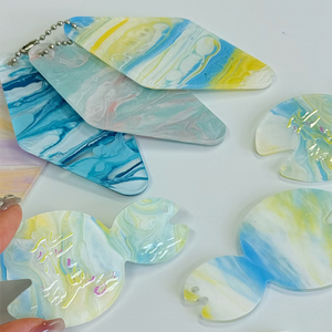 Custom colorato Anime stile acrilico Desktop stand porta segni ornamenti per ufficio/ristorante/decorazione di nozze QR Code/Logo - Product Image 6