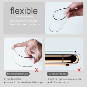 Film de céramique extensible, 18 pièces, protecteur d'écran Flexible mat pour <span class=keywords><strong>iPhone</strong></span> <span class=keywords><strong>12</strong></span>/<span class=keywords><strong>12</strong></span> <span class=keywords><strong>Pro</strong></span> MAX - Product Image 4