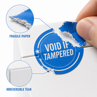 Autocollants adhésifs personnalisés imperméables anti-contrefaçon en papier coquille d'œuf, forme hexagonale, mini-lettres logo pour appareil photo, téléphone portable, écouteurs
