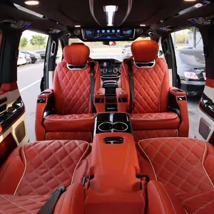 Высококачественное автомобильное роскошное капитанское сиденье Haobang, преобразование MPV Metris Multivan Vito V250 Hiace w638 w447 w639