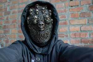 2023 nouveau Halloween horreur sanglant <span class=keywords><strong>pourri</strong></span> masque réaliste vieil homme effrayant masque Cosplay couvre-chef Halloween Costumes accessoires - Product Image 6