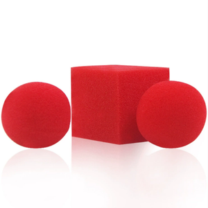 Truco de Magia de Desaparición de Cubos y Bolas con Espectáculo de Primer Plano con Bolas de Esponja Mágicas Incluye Instrucciones para Mayores de 14 Años - Product Image 4
