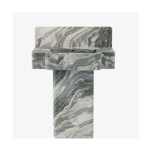 Lavabo Rectangular Personalizado de Mármol Travertino, Lavabo Funcional - Product Image 2