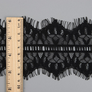 Đẹp ren quần áo váy 8026 Tricot dệt kim cô gái 100% nylon thoáng khí lưới vải <span class=keywords><strong>3m</strong></span> dài x 0.1m rộng - Product Image 3