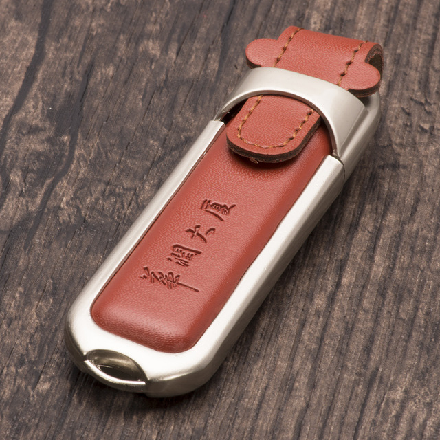 Leather USB Key Pen Drive 1gb 2gb 4Gb USB3.0 Pendrive 16Gb 32Gb Flash Drive 8Gb 64gb 128gb Leather Usb Flash Drive