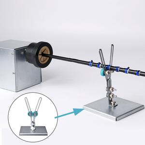 1 pezzo supporto asta asta asta macchina per la pesca e la riparazione di canna porta canna da pesca durevole - Product Image 2