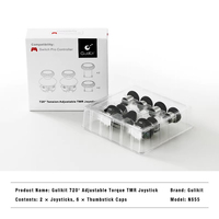 Joystick analogique 3D électromagnétique Gulikit TMR pour manette de jeu PS5/PS4/XBOX/Switch Pro avec couple réglable