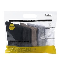 Chaussettes jetables unisexes épaisses mi-mollet, anti-odeur, sans lavage, pour les voyages automne-hiver