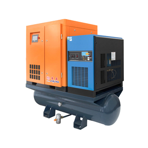 <span class=keywords><strong>Compresor</strong></span> de Aire de Tornillo Lubricado Jinjing 10hp 230L 4 en 1 VSD Combinado 380V CA Refrigerado por Aire de Imán Permanente Estacionario ISO - Product Image 6