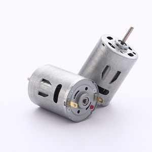 Motor micro DC de 380 voltios, con escobillas, de alto torque y alta velocidad, motor eléctrico en miniatura para aspiradora de coche, secador de pelo. - Product Image 1