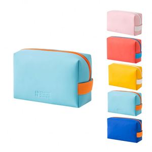 Sac de voyage cosmétique en PU imperméable, trousse de toilette en cuir pour maquillage – Grande vente - Product Image 1