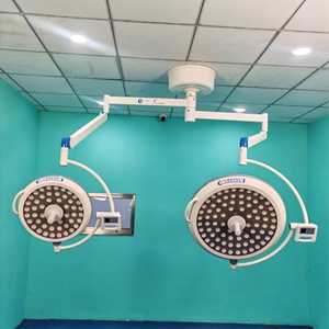 Lámpara quirúrgica sin sombras de 150W LED, montada en el techo del quirófano, con certificación CE, para odontología veterinaria y medicina estética. - Product Image 2
