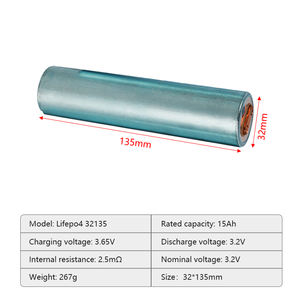 32135 3.2V 15Ah圆柱形Lifepo4电池33140 33138 40135 3.2V 20ah LFP储能锂离子圆柱形电池 - Product Image 3