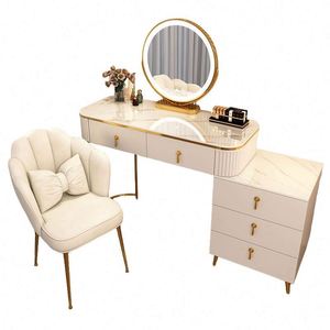 <span class=keywords><strong>Comò</strong></span> di Tendenza nel Mercato Mediorientale, Finitura Beige <span class=keywords><strong>Opaco</strong></span>, Lussuosa Toeletta per Camera da Letto - Product Image 5