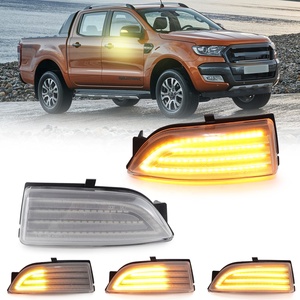 <strong>LED</strong> <strong>Side</strong> <strong>Mirror</strong> Repeater Sequential <strong>Turn</strong> <strong>Signal</strong> Lights for Ford Ranger T6 Raptor Wildtrak Everest <strong>Dynamic</strong> <strong>Indicator</strong> Blinker Lamp - Product Image 2