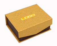 Boîte cadeau magnétique de luxe avec logo personnalisé avec insert en mousse pour ensemble de cigares, soins de la peau et outils, emballage de parfums et de parfums