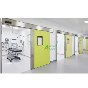 China Factory Direct Sales UL Standard 180 Minute Hospital Operating Room Fireproof Airtight Automatic Sliding Door