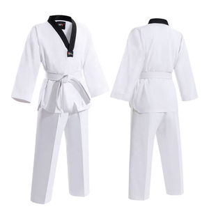 QUTENG uniforme de <span class=keywords><strong>mooto</strong></span> <span class=keywords><strong>dobok</strong></span> <span class=keywords><strong>taekwondo</strong></span> <span class=keywords><strong>WTF</strong></span> uniforme de <span class=keywords><strong>taekwondo</strong></span> - Product Image 4