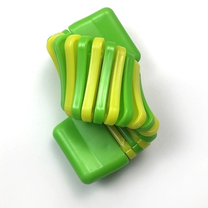 Juguete de sonido de trinquete de serpiente ondulada, instrumento de percusión Orff para niños, sonajero de plástico con forma de oruga, venta al por mayor - Product Image 3