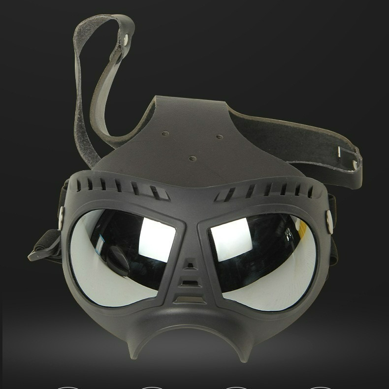 Casque chien noir