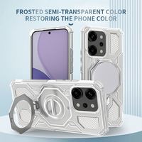 Étui antichoc élégant pour OPPO Reno 13/14/K12S/K13 et iQOO Z10 Turbo - Support d'anneau métallique en gros