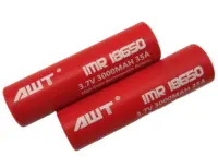 Gtk — batterie rechargeable, 35a, 18650 v, 3000/18650 mah, 3c 5000 3.2 (modèle 2600), lifepo4, AWT 18650