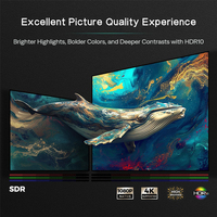Proyector 4K 2025 en Oferta, 700 Lúmenes, 300 Pulgadas, 1920*1080P, Android 12, BT5.0, WiFi 6, Proyector Portátil para el Hogar GTV 4K