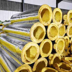 Laine de verre écologique de haute qualité, feuille carrée, matériau d'isolation thermique ignifuge pour la construction et les conduites de vapeur - Product Image 1