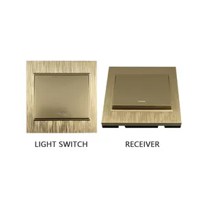 Hot Selling Wireless Remote Control Switches On Off Wall Switches 1 Gang 2 Gang 3 Gang Remote Light Switch