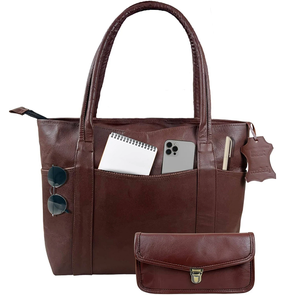 Bolso de Cuero para Mujer de Gran Capacidad, Hecho a Mano con Cuero 100% Genuino, con Correa Resistente y Fácil Acceso Frontal - Product Image 5