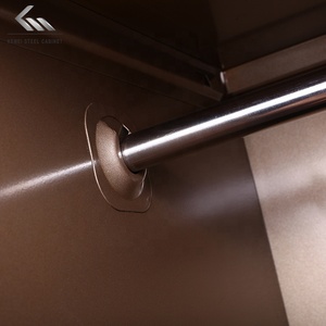 Tủ Quần Áo 3 Cửa Cho Phòng Ngủ, Tủ Đựng Đồ Bằng Kim Loại Thiết Kế Hiện Đại - Product Image 6