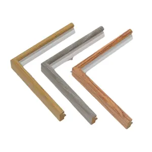 Factory Supplier photo frames decorative lines wall hanging lines hot selling wooden frame shapes different sizes frame moulding