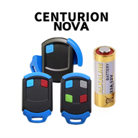 Control Remoto Eléctrico para Puerta de Garaje de 1/2/4 Botones, Transmisor Clonador de 433.92MHz para Motor Vert-X 300/Vector 500