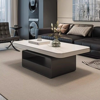 Meubles de haute qualité lumière moderne salon maison Rock Board Table basse design