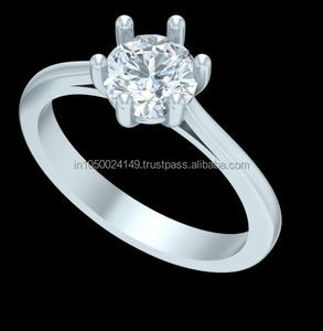 Anillo Solitario Vintage con Diamante Cultivado en Laboratorio de 1.00 Ct, Certificado IGI, Oro Sólido de 14K, Engaste Catedral Simple para Boda - Product Image 2