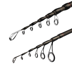 คันเบ็ดตกปลาแบบยืดหดได้1.98ม. 2.1ม. 2.4ม. 2.7ม. คันเบ็ดตกปลาคาร์บอนทะเล - Product Image 5