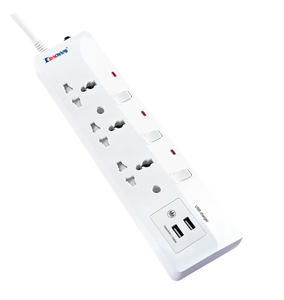 Cables de Alimentación y Cables de Extensión Dachang D152B de Uso Mundial con Conector Hembra <span class=keywords><strong>IEC</strong></span> y Conector Macho BS, Clasificación IP20, Enchufe Universal de 13A - Product Image 6