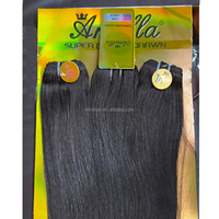 Promotion en Gros : Perruque Premium 12A, Cheveux Humains 100% Bruts, Lisses et Raides Comme des Baguettes, Alignés aux Cuticules, en Paquet de Mèches