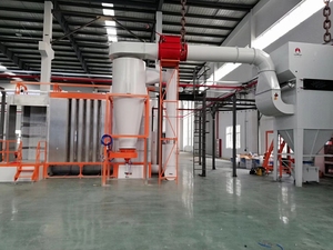 Cabine de peinture en acier inoxydable robuste et durable avec revêtement en poudre, four de séchage et de durcissement multifonctionnel pour diverses applications - Product Image 6