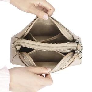 Sacs pour femmes en cuir véritable AndoBag, design élégant et pratique en forme de coquille, sac à bandoulière et sac messager simple et polyvalent 3170 - Product Image 4