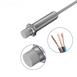 สวิตช์ตรวจจับวัตถุแบบคาปาซิทีฟ M12 5 มม. 3 สาย NPN PNP 10-30V เซ็นเซอร์ตรวจจับวัตถุแบบคาปาซิทีฟสำหรับนับชิปไม้ ไม่สามารถล้างทำความสะอาดได้ - Product Image 3